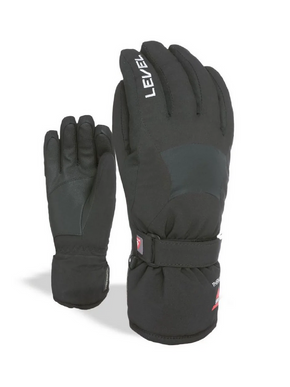 Dětské snowboardové rukavice Level - Super Radiator Gore Tex JR.(ks černá)