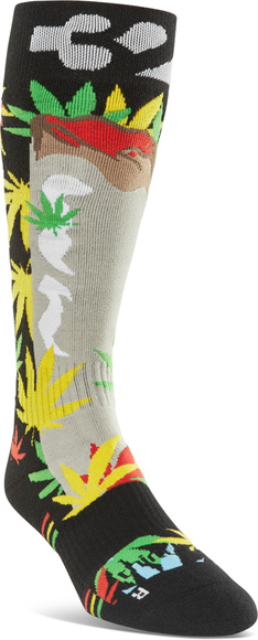 Thirty Two - TM Merino ponožky (černá/uhlí)