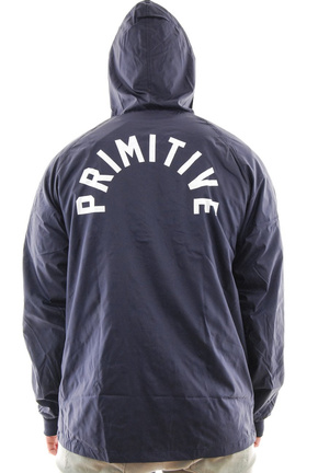 Bunda Primitive - Big Arch Windbreaker Navy