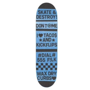 Griptape Pepper - sada griptape na zakázku s alfanumerickými znaky (černá)