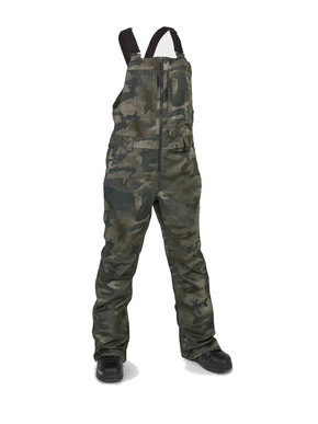 Dámské snowboardové kalhoty Volcom - Swift Bib Overall (cloudwash camo)