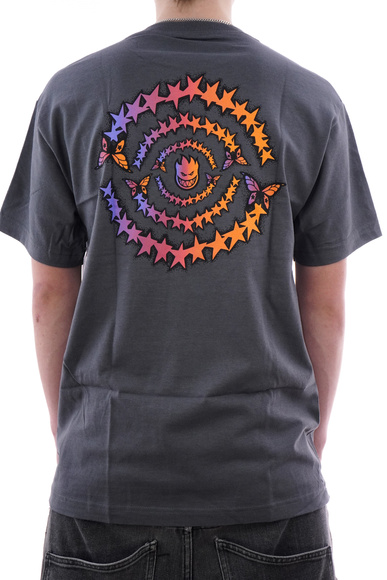 Tričko Spitfire x Skate Like A Girl - Evolution (Charcoal)