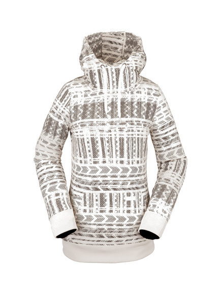 Dámská snowboardová mikina Volcom - Yerba Pullover Fleece (kost)