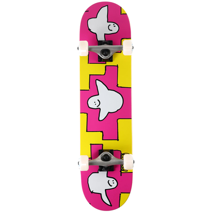Kompletní deska Krooked - Trio růžová/žlutá