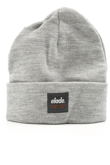 Elade- Akrylová čepice s hodinkami světle šedá 24