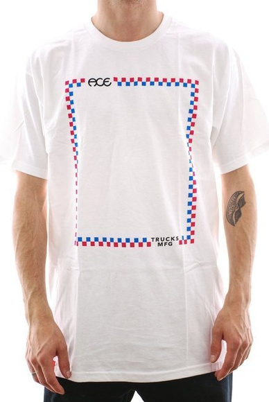 Tričko Ace - Turndown white