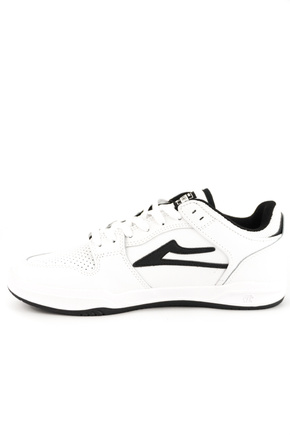 Boty Lakai - Telford Low (white/black leather)