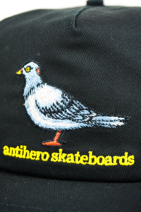 Kšiltovka Antihero - Pigeon Snapback (černá)