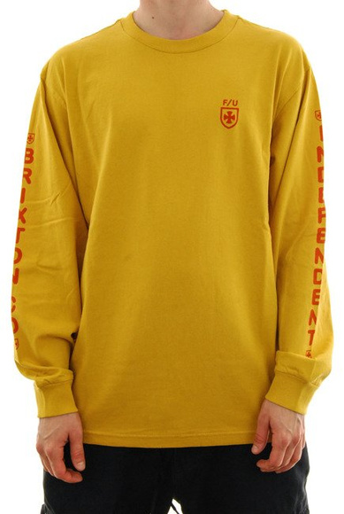 BRIXTON s dlouhým rukávem - Frame yellow