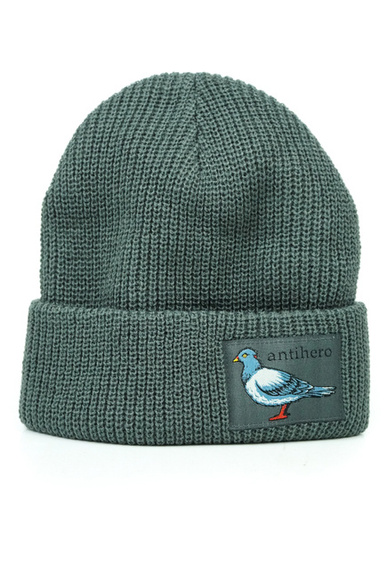 Kšiltovka Anti Hero - Lil Pigeon Label Cuff (dřevěné uhlí)