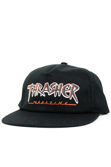 Kšiltovka Thrasher - Slash snapback (černá)