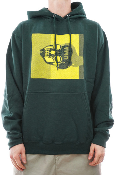 Mikina UMA - Dead Head (tmavě zelená)