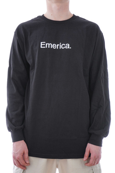 Dlouhý rukáv Emerica - Eff Corporate (černý)