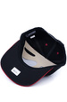 Kšiltovka Spitfire - Flying Classic Snapback black/red