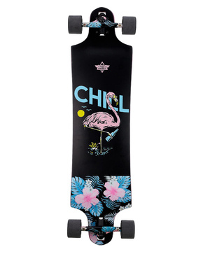 Longboard Dusters California - Chill Drop Down 38" (černý)