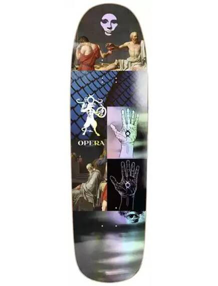 Paluba Opera - Označení EX7 (modrá/šedá/bílá)