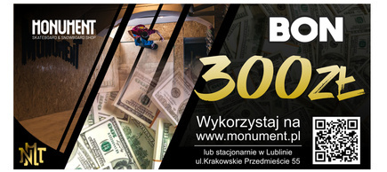 Dárkový poukaz na 300 PLN