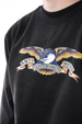 Mikina Antihero - Crew Eagle black/blue multi
