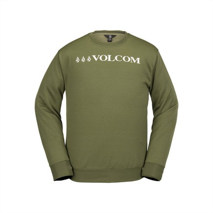 Snowboardová mikina Volcom - Core Hydro Crew (vojenská)