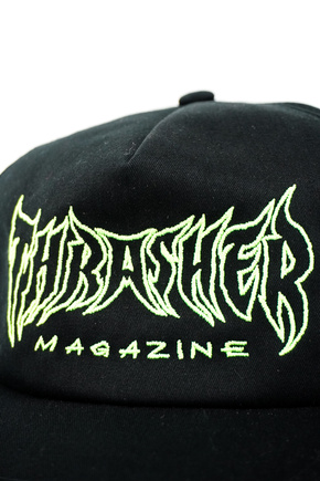 Kšiltovka Thrasher - Metal snapback (černá)