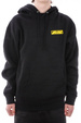 Mikina Krooked - Moonsmile Raw černá/žlutá