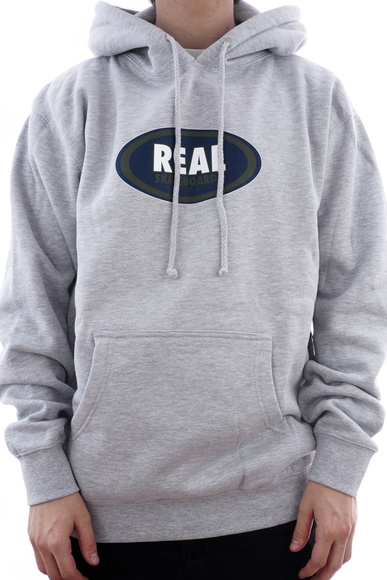 Mikina Real - HD Oval (heather/navy/olive)