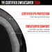 Přilba Triple eight - The Certified Sweatsaver (černá třpytivá)