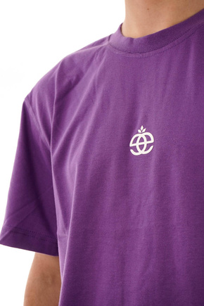 Tričko Elade - Icon mini logo 3D fialové