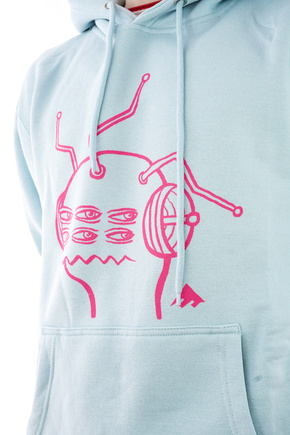 Mikina Emerica x Toy Machine Antenna (světle modrá)