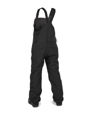 Dámské snowboardové kalhoty Volcom - Creston 3d Stretch bib overall (černé)