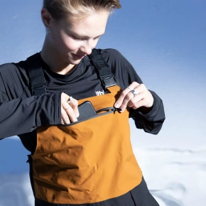 Dámské snowboardové kalhoty ThirtyTwo - Basement Bib (tan)