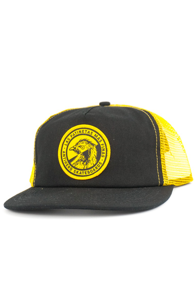 Kšiltovka Antihero - Las Patinetas (černá/žlutá)