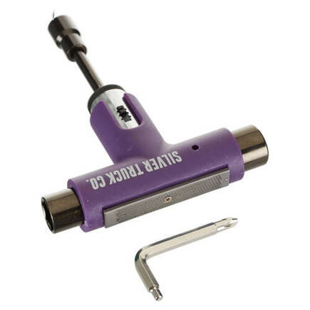Skateboardový klíč Silver - Ratched (fialová/šedá)