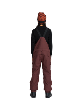 Dámské snowboardové kalhoty Volcom - Creston 3d Stretch bib overall (balsam)