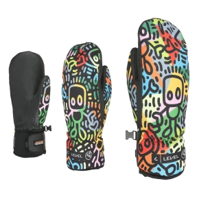 Dětské snowboardové rukavice Level -- Vertigo Teen Mitt JR. (vzor)