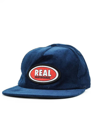 Real - Lower Snapback baseballová čepice (černá/bílá)