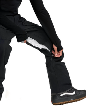 Snowboardové kalhoty Volcom - Roan BIB Overall (tmavě šedá)