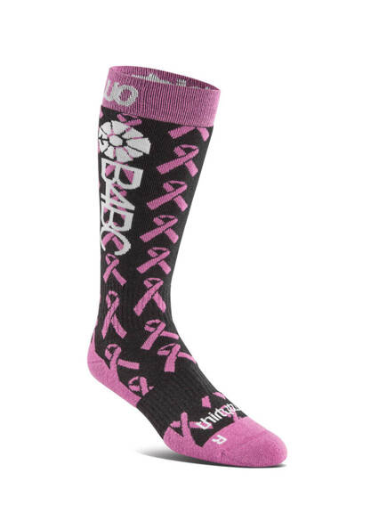 Dámské ponožky Thirty Two - W B4BC Merino (black/pink)
