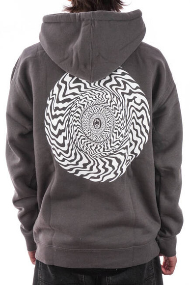 Mikina Spitfire - Swirl Classic charcoal/white)