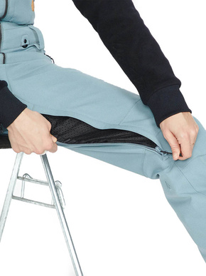 Dámské snowboardové kalhoty Volcom - WMN Swift Bib Overall green ash