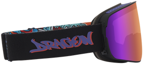 Brýle Dragon NFX2 - Blake Paul'23 (LL dark smoke + LL violet free lens)