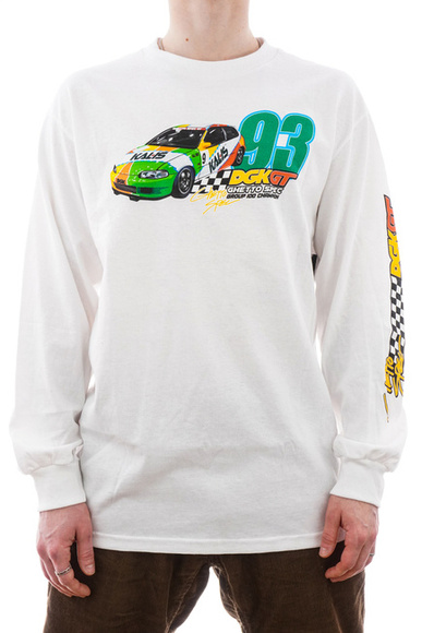 Dlouhý rukáv DGK - GT93 (bílý)