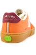 Boty Cariuma - Naioca Pro Gum Burnt Orange Suede and Canvas Ivory Logo Ruby Wine Sneaker