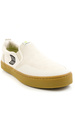 Boty Cariuma - Slip On Skate Pro Vintage White Suede and Canvas Black Logo