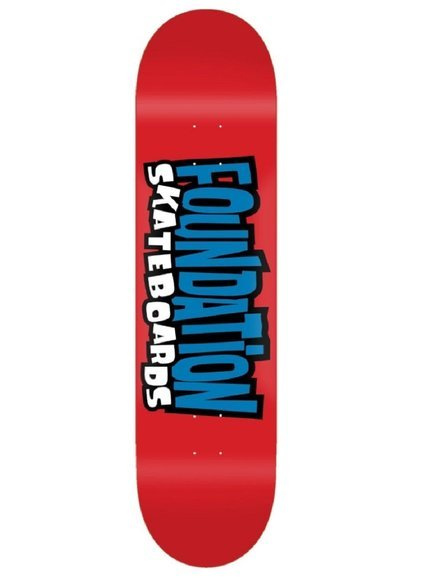 Deck Foundation - z 90. let Červená