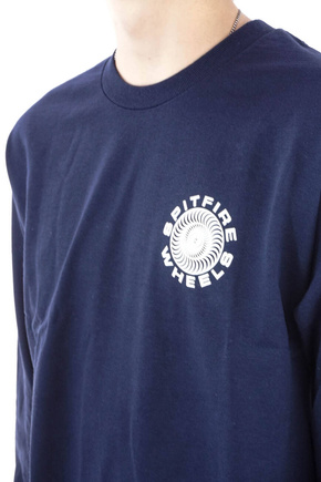 Spitfire Longsleeve - Classic 87 swirl navy/white