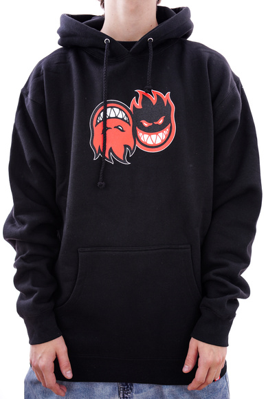 Mikina Spitfire - Burnout Solid (chrom/multi)