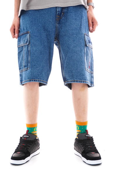 Šortky Spitfire - Classic 87 Denim (světlý kámen)