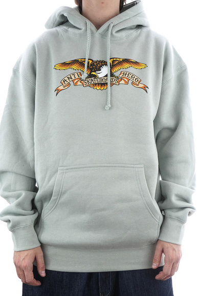 Mikina Antihero - Eagle dusty sage/black