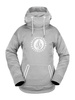 Dámská snowboardová mikina Volcom - Spring Shred HD (heather grey)